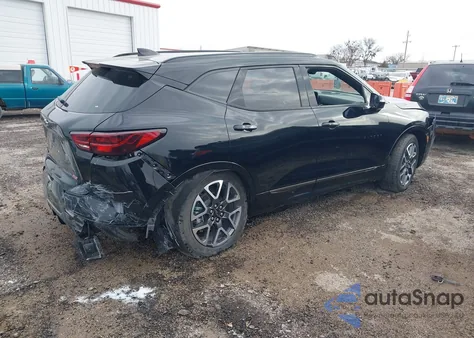 2025 Chevrolet Blazer Fwd Rs из США, поврежденный, VIN 3GNKBERSXSS144873